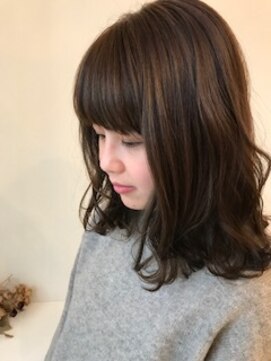 セットアップ 岡山北長瀬店(SET-UP) 透け感アッシュカラー
