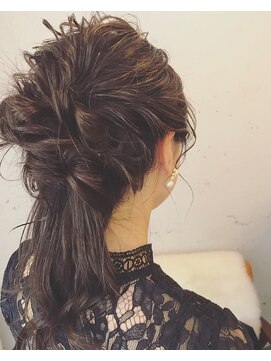 ヘアーデザイン リーム(Hair Design Rm.) ネオハーフアレンジ