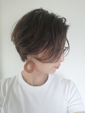 ヘアメイクスタジオ アビール 調布(abi‐ru) ハンサムショートボブ