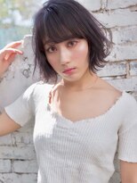 ロンドアベニール 北千住(Lond avenir)&nbsp;【Lond avenir本田奈穂美】パープルアッシュ外ハネくびれボブ