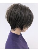 ショートボブ#小顔#アッシュ#大人かわいい