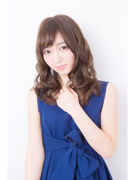 ウィズ 東金店(Wiz) 似合わせカット！大人かわいい♪無造作カール×デザインカラー☆