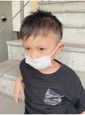 【津賀涼】お客様photo☆お子様刈り上げショートマッシュ☆