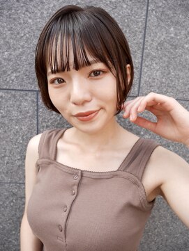 シュシュ(shushu) 小顔耳かけショートボブ　【有海一生】