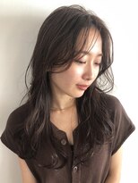 ヴェイン(VEIN)&nbsp;イメチェンヘアスタイル/フェミニンロング/ダークアッシュ