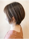 【morio鶴瀬】大人可愛い丸みショートボブ