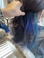 ナンバー イル デュッカ 札幌(N° il duca)&nbsp;大人かわいいくびれミディラベンダーインナーカラー