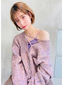 Aimee 町田　ナチュラルボブ×モカブラウン