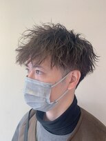 フォルテ 草薙店&nbsp;波巻きパーマ　ショートマッシュ