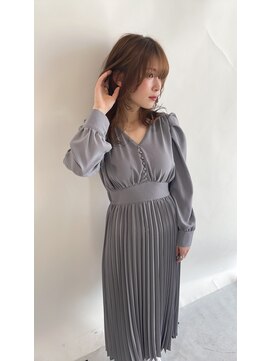 トゥーリ 長崎住吉店(tuuli) tuuli住吉☆大人可愛いボブルフショコラベージュ20代30代40代