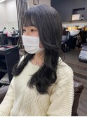 【aura】黒髪オルチャンヘア