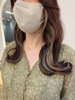 ホワイトグレージュ＊イヤリングカラー＊美髪1【ZinaCENTRAL】