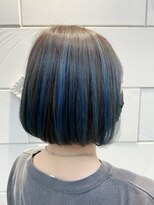 フィッティ 横須賀中央店(fiti) ハイライト×ブルー