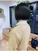 ［Ocean Hair&Life 水田成美］ボブ人気No.1☆ぶつ切りボブ