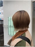 20代30代40代/ぱっつんボブ/美シルエットボブ