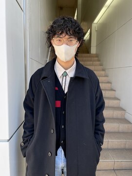 クララ サカエ(CLALA Sakae LA.DONNA group) ウルフスパイラルパーマ