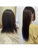20代30代40代 大人可愛いエクステナチュラルベージュアッシュ