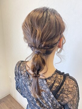 リム(Limb) 【Limb小林】お呼ばれヘア　編み下ろし