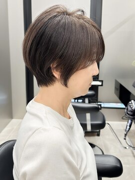 ハルキミナト ジャパン トウキョウ(HARUKI MINATO japan TOKYO) 30代40代50代/丸みショート/クビレ/前髪あり/ブラウン/表参道