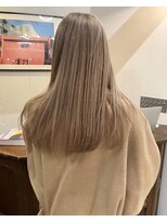 ヲタク(wotaku.)&nbsp;ミルクティーベージュダブルカラーケアブリーチ透明感カラー