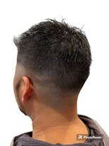 銀座マツナガ 神田店&nbsp;短髪フェード刈り上げさわやか黒髪