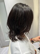 アンサー(answer)&nbsp;ミディアム×メンズパーマ