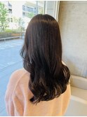 艶髪ウェーブヘア×ピンクベージュ【Zina 大越香苗】