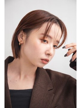 アド(ad) [ad 二条/円町/大宮/西院/京都］タッセルボブ　by森 珠里