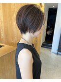 大人ショートボブ