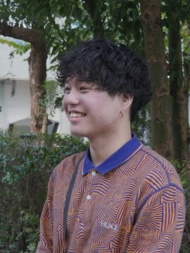 ヒカリス 中崎店(HIKARIS) メンズ × パーマ