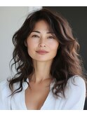 髪質改善パーマ【梅田40代50代パーマ】AVANCE EGAO白髪ぞめ