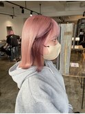 イヤリングカラー ピンク ペールカラー チェリーレッド  名古屋