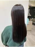 髪質改善トリートメント×ロングスタイル