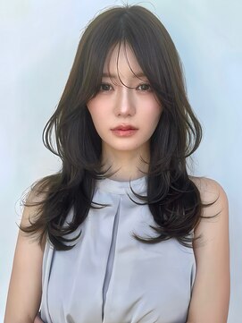 ロンドイディールバンダイ 新潟万代(Lond ideal) ハッシュカット×グレージュ