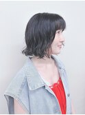 ＊ゆるふわパーマボブウェーブニュアンスパーマ大人ボブパーマ