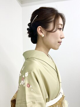 シアー(sheer) 《sheer/氏家》#結婚式#ヘアセット#タイト#着付け#訪問着