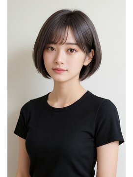 ウールーバイリンク(Wooluuw by Lin9) 艶髪ボブ