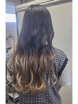 ラインヘアー(LINE HAIR)&nbsp;ストーレートでツヤ感up