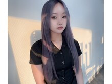 ケアブリーチを使った全体カラーもおすすめ！確かな技術でダメージレスな透明感ある仕上がりに！