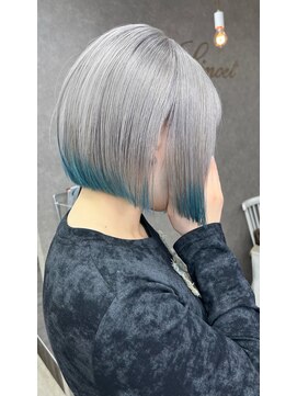 リノート バイ エゴル 太田川(Linoet by ENGOL) 【LINOET 太田川】中道晶 silver×blue