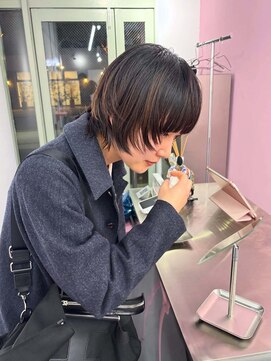 ショートウルフ/レイヤーショート/ワイドバング/ショート