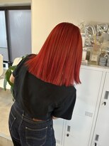 メイドバイスティーン(MADE BY STEEN)&nbsp;個性派カラー/オレンジレッド