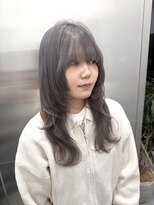 ゴウトゥデイシェアサロン 町田店(GO TODAY SHAiRE SALON)&nbsp;シルバーグレージュ/レイヤーカット【町田】