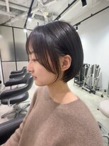 ビブ(VIV)&nbsp;大人美人丸みショートボブ白髪ぼかしハイライト川崎20代30代40代