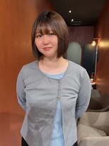 カルマ(KARMA) ナチュラル丸みボブ×シースルーバング