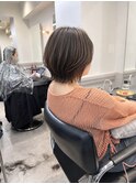 縮毛矯正×レイヤーボブ