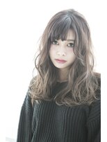 ミエル ヘア 新宿(miel hair)&nbsp;【miel hair新宿】スポンテニアスフリンジバングマッシュグレー