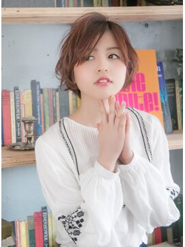 ロンド ブランシュ 錦糸町北口(Lond blanche) 【Blanche】可愛いひし形シルエットショートボブ