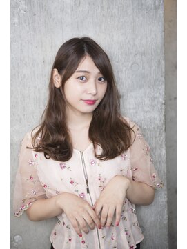 サロンドミルク 原宿(salon de MiLK) 【salon de MiLK 原宿】すけ感×ゆるふわ耳かけとろみヘア