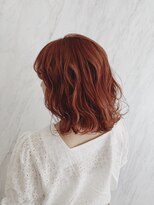 リー 京橋(Lee)&nbsp;［Lee京橋］マネージャー畑 ゆるフワミディxレッドオレンジ